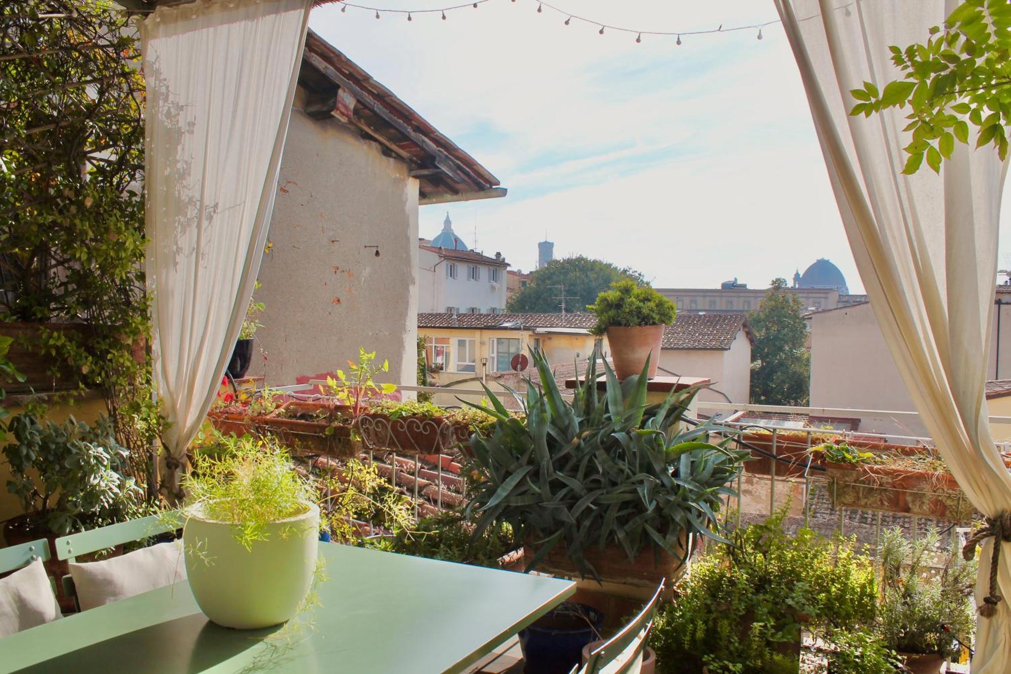 Apartmán Attico Con Terrazza Su Firenze Exteriér fotografie